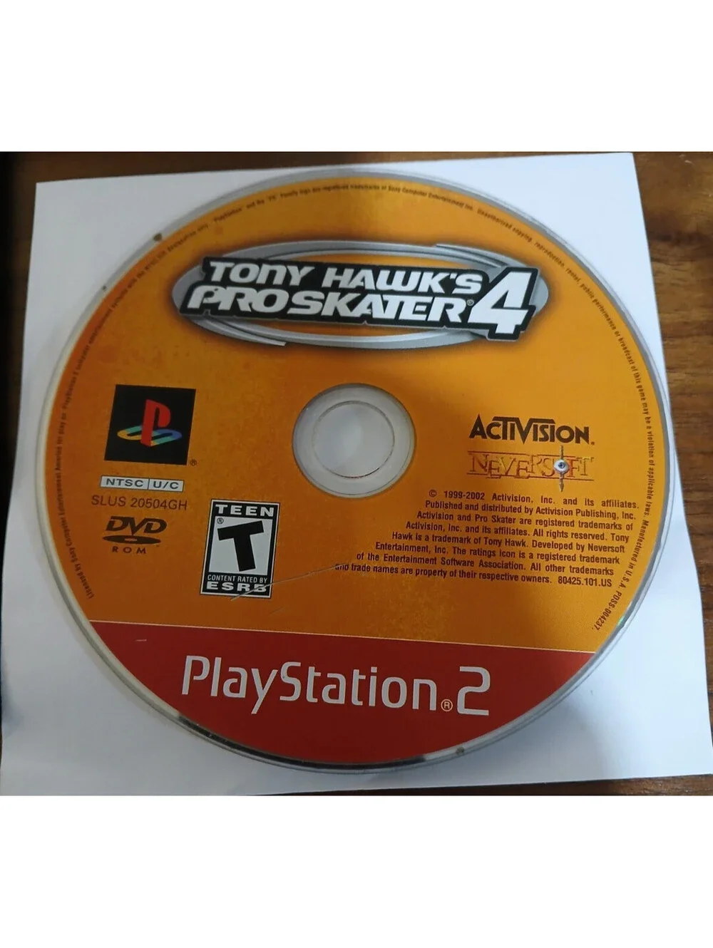 Tony Hawk's Pro Skater 3, 4 & American Wasteland (PlayStation 2) Bundle